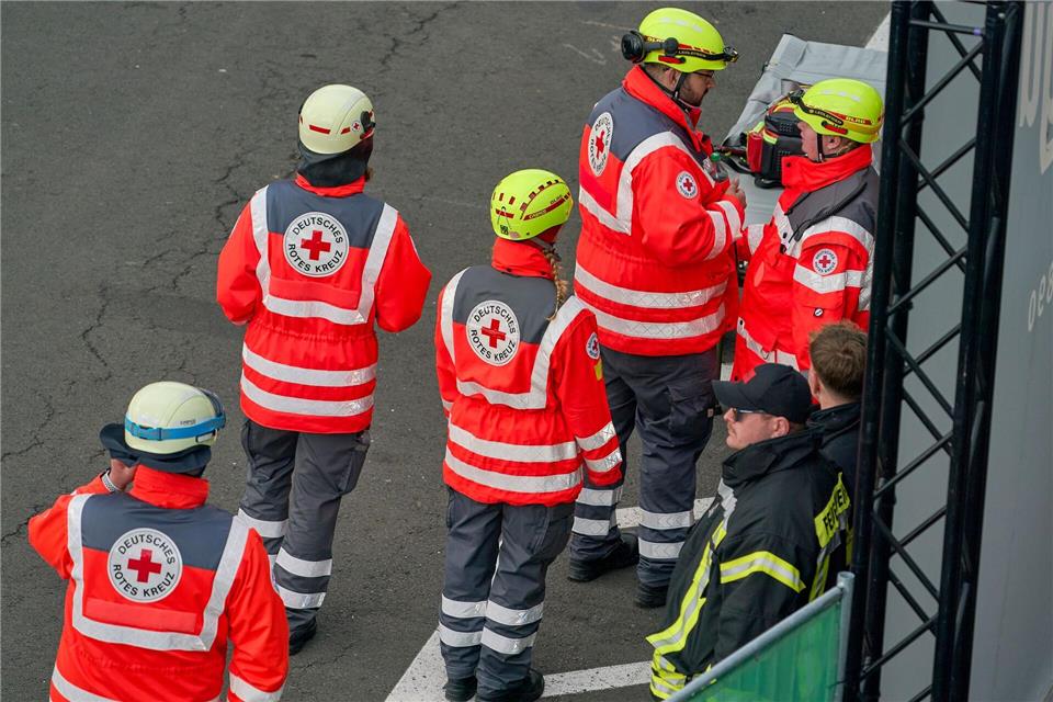 Beim Landesübungstag waren 5.000 Einsatzkräfte dabei (Archivbild)Sascha Ditscher/dpa