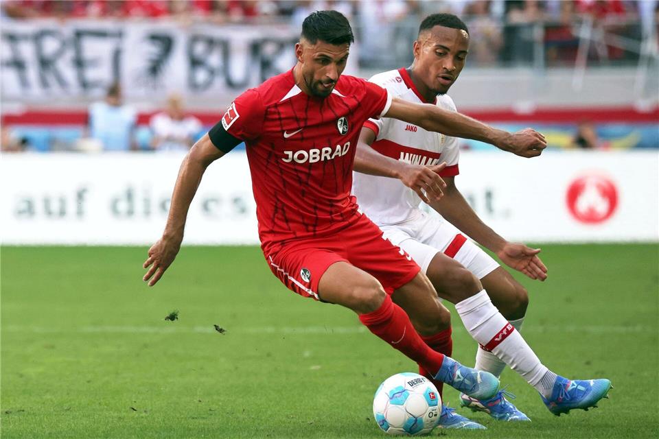 SC Freiburg empfängt VfB, Heidenheim trifft auf Dortmund Beim Spiel des SC Freiburg gegen den VfB Stuttgart geht es auch um die Vorherrschaft in Baden-Württemberg.Philipp von Ditfurth/dpa