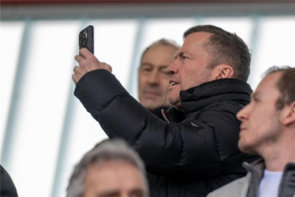 Beim Spitzenspiel im Stadion: Rekordnationalspieler Lothar Matthäus.Ulrich Gamel/dpa