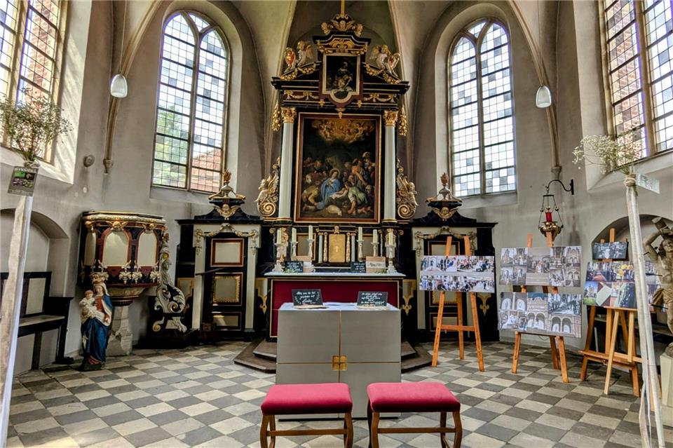 Beim Wedding-Festival am Schloss Raesfeld ist die Schlosskapelle St. Sebastian geöffnet.