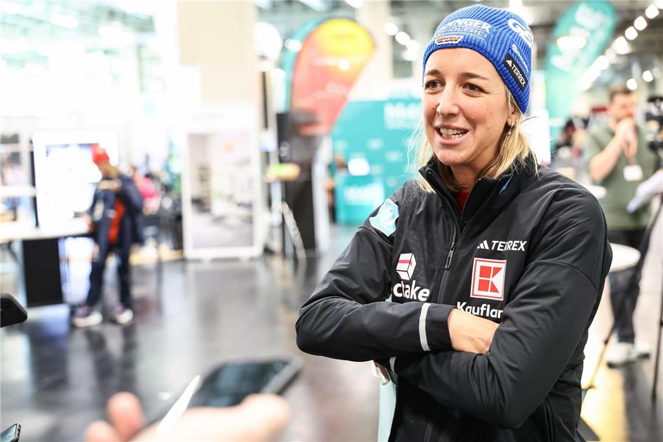 Beim Weltcup in Frankreich nach Erkrankung wieder dabei: Franziska Preuß. (Archivbild)Daniel Löb/dpa