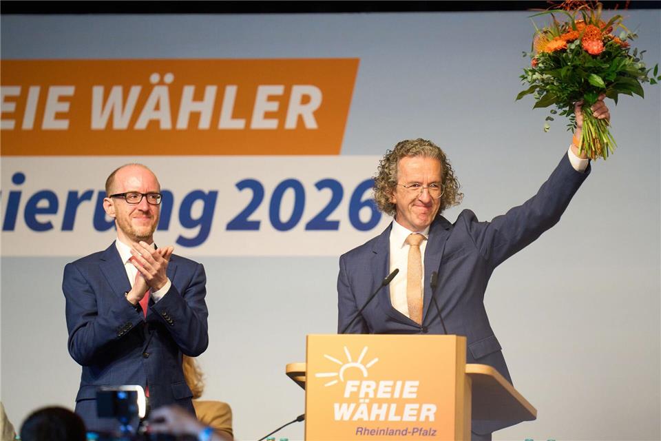 Beim Wiedereinzug der Freien Wähler in den Landtag kommt Streit von Brüssel nach Mainz zurückThomas Frey/dpa