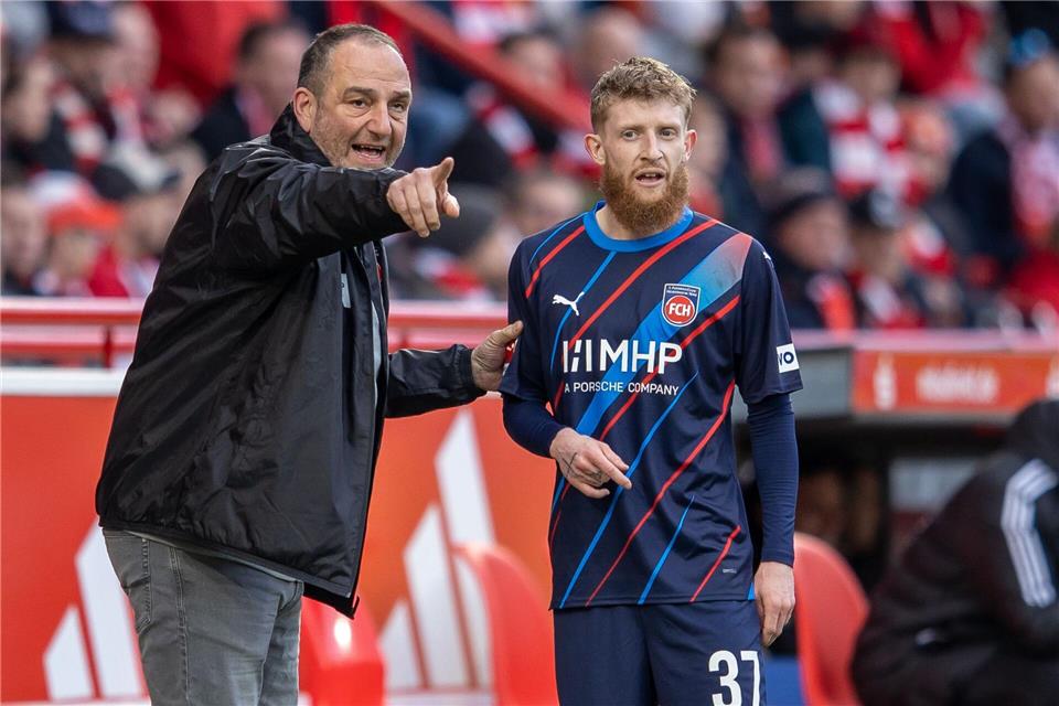 Beim Wiedersehen mit Frank Schmidt wird Jan-Niklas Beste ein Gegner sein. Andreas Gora/dpa