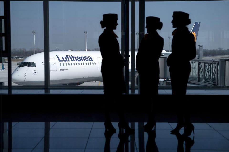Beim fliegenden Personal will Lufthansa keine Jobs streichen.Sven Hoppe/dpa