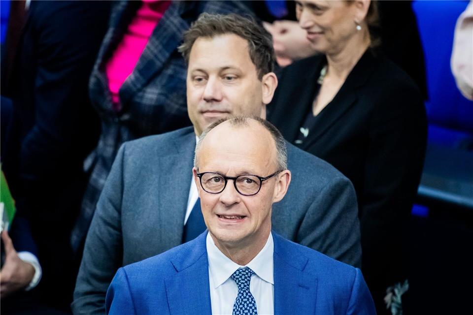 Bekommen die beiden es zusammen hin? (Archivfoto)Christoph Soeder/dpa