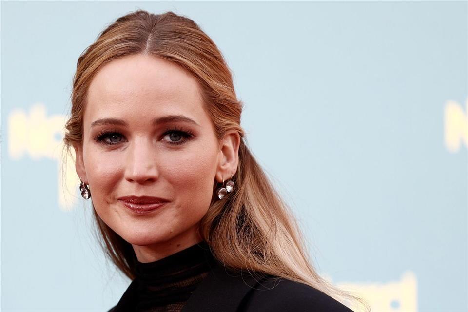 Bekommt wieder Nachwuchs: Die Schauspielerin Jennifer Lawrence. (Archivbild)Carsten Koall/dpa