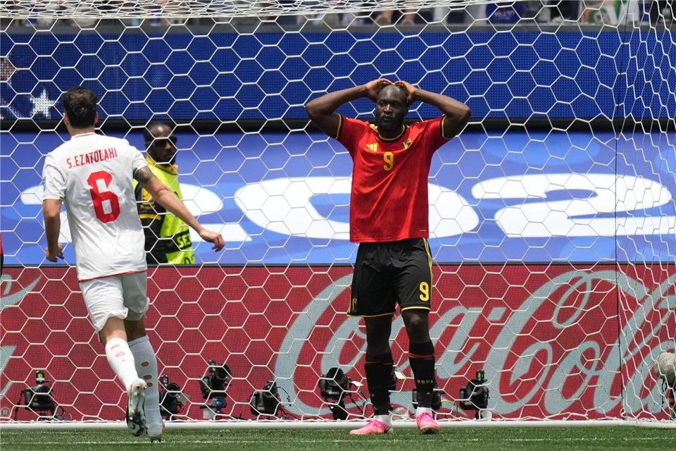 Belgien verzweifelte gegen Iran erneut an schlechter Chancenverwertung.Andre Penner/AP/dpa