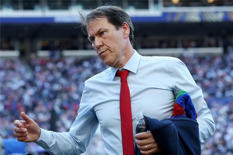 Belgiens Trainer Rudi Garcia sagt, er schere sich nicht um Anfeindungen seitens der Zuschauer. (Archivbild)Mao Siqian/XinHua/dpa