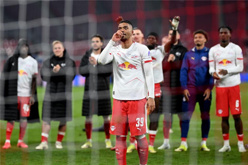 Benjamin Henrichs feierte ein emotionales Tor-Comeback. Julius Frick/dpa