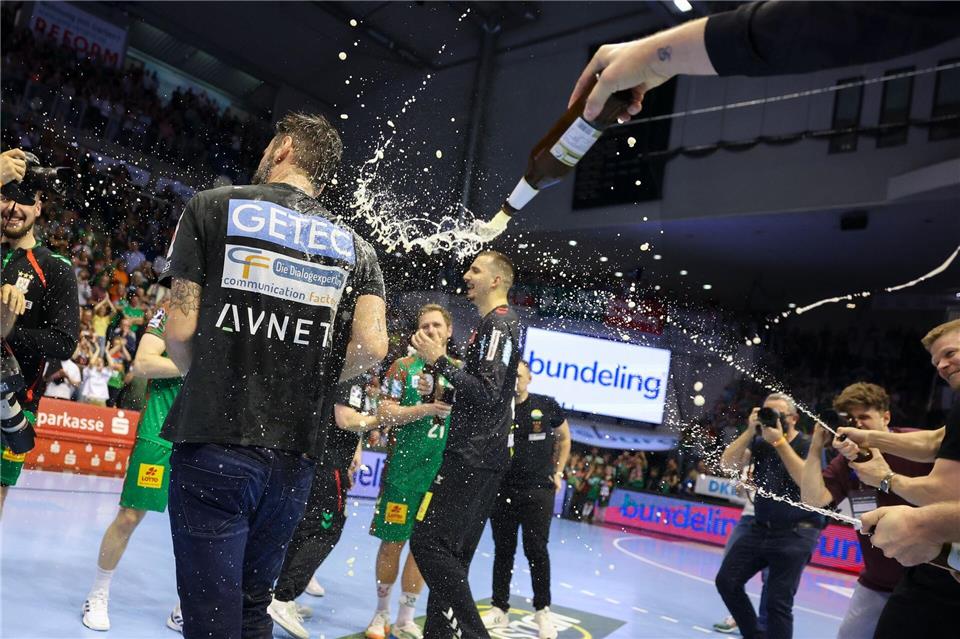 Bennet Wiegert führte den SC Magdeburg zum Meistertitel.Jan Woitas/dpa