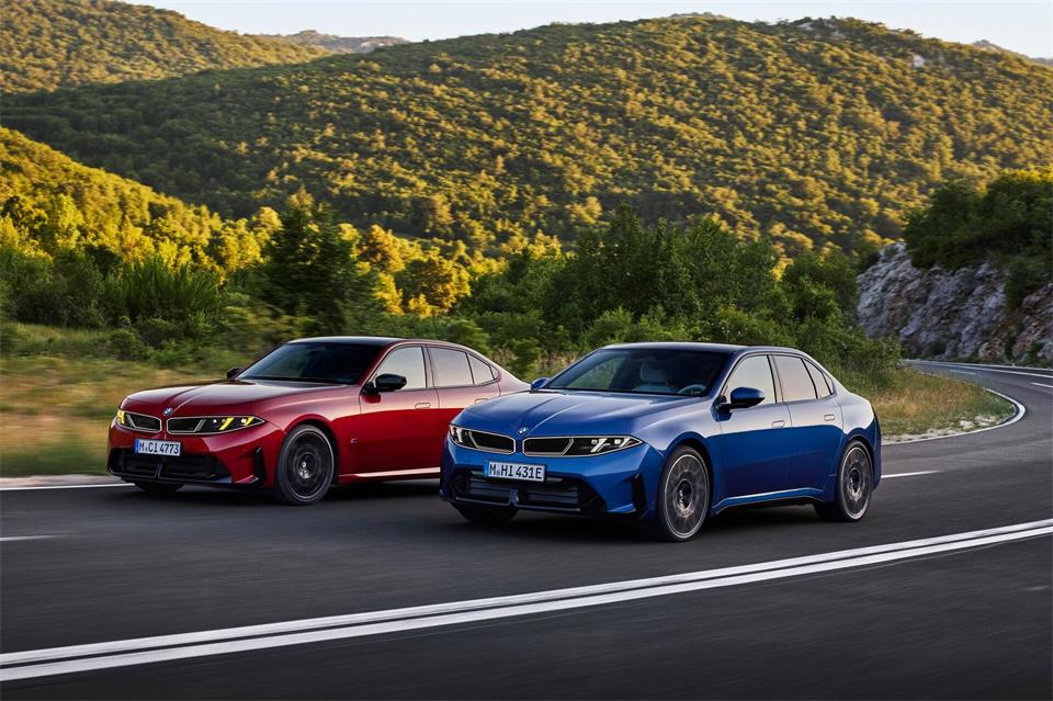Benzin oder Strom: BMW bringt den elektrischen i3 (rechts) parallel zum 3er-Facelift, streicht aber künftig ein Modell aus dem Programm.Fabian Kirchbauer/BMW AG/dpa-tmn