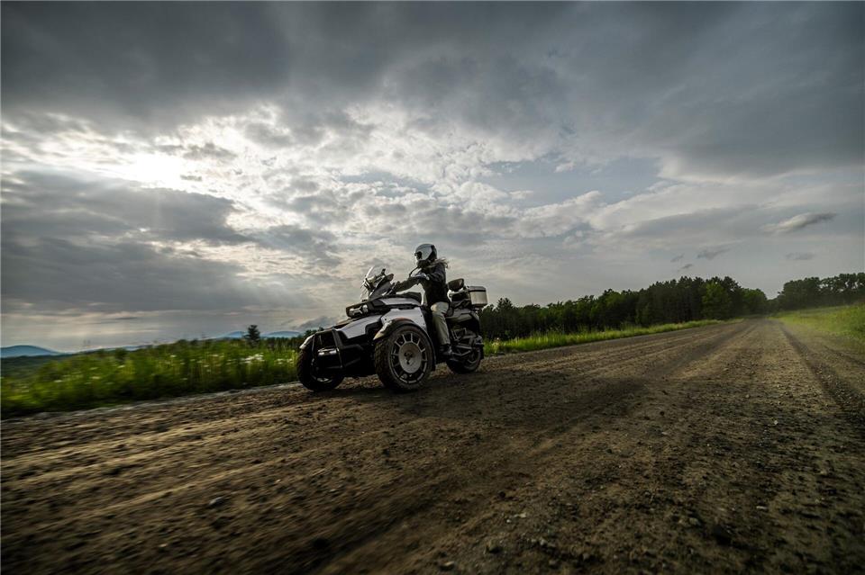 Bereit fürs Abenteuer? Manche kaufen Fun-Fahrzeuge wie etwa das Trike Canyon von Can-Am, um eine etwas individuellere Mobilität zu leben.BRP/Can-Am/dpa-tmn
