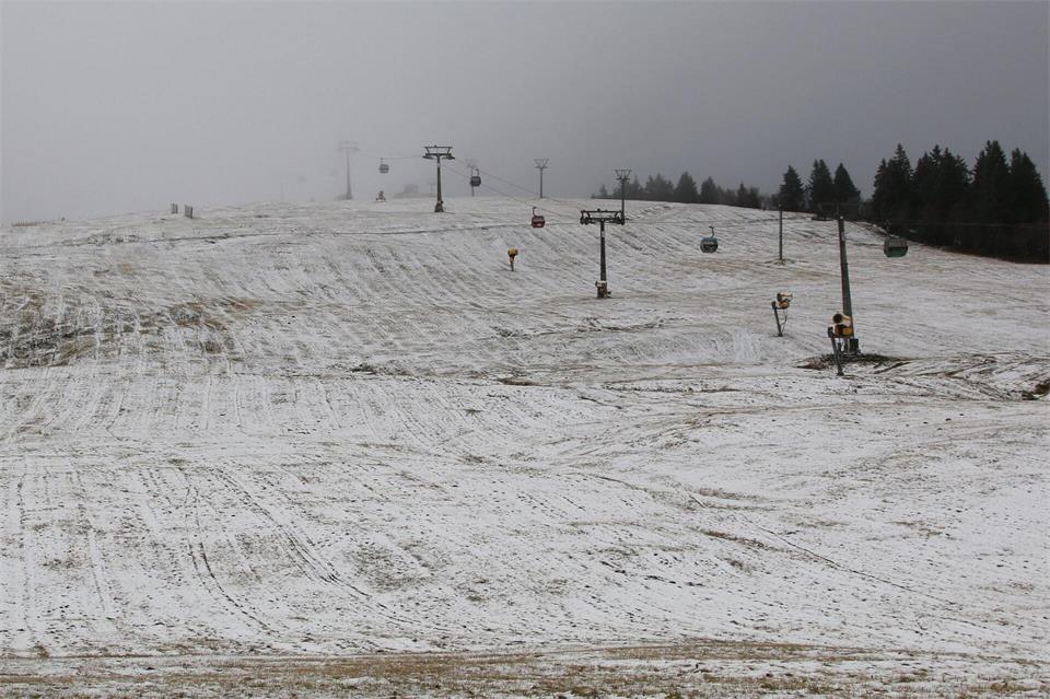 Bereits Mitte der Woche fiel Schnee im Schwarzwald.Christian Klemm/dpa