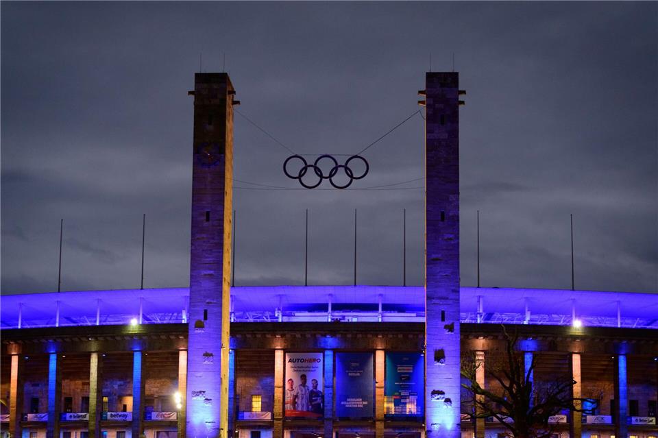 Berlin will Olympia nach Deutschland holen.Soeren Stache/dpa-Zentralbild/dpa