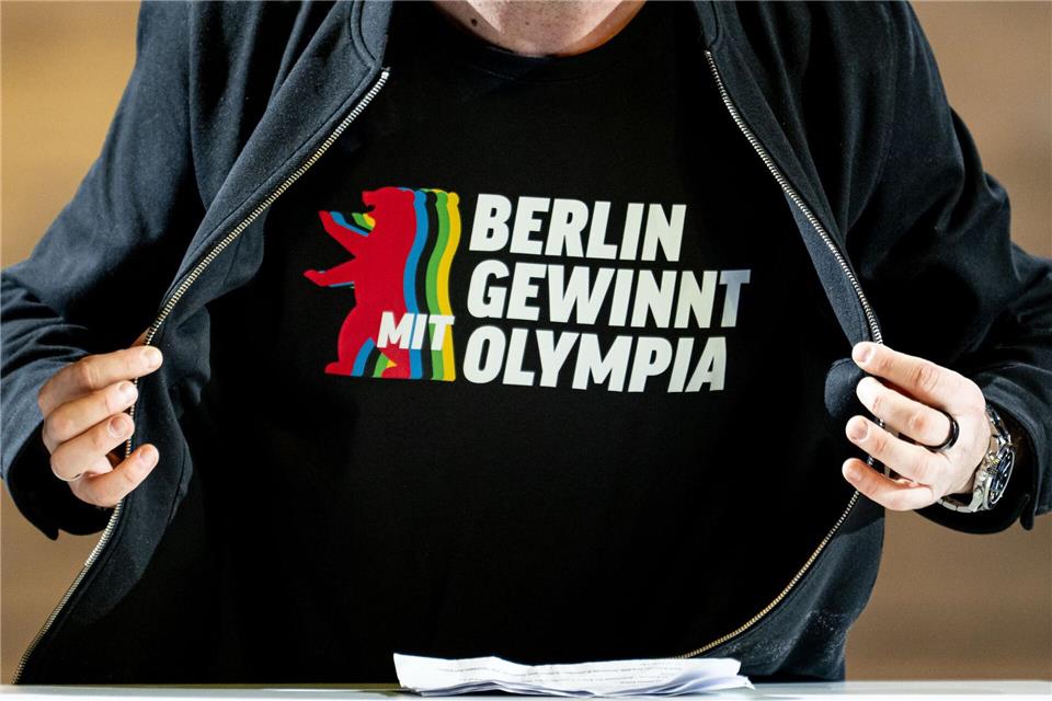 Berlin will sich um Olympische Spiele bewerben. Fabian Sommer/dpa