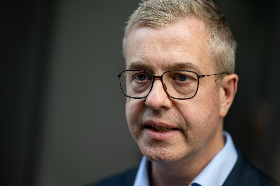 Berlins Finanzsenator Stefan Evers soll neuer Spitzenkandidat der CDU für die Abgeordnetenhauswahl werden. Fabian Sommer/dpa