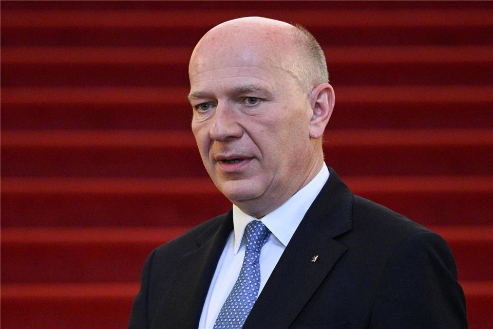 Berlins Regierender Bürgermeister Kai Wegner (CDU) ist seit April 2023 im Amt. Jens Kalaene/dpa