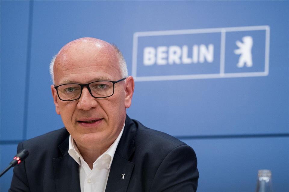 Berlins Regierender Bürgermeister Kai Wegner (CDU) spricht sich für Islamunterricht an Berliner Schulen aus. Sebastian Gollnow/dpa