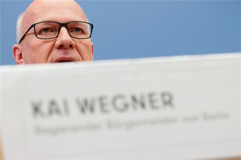 Berlins Regierender Bürgermeister Kai Wegner (CDU) steht weiter in der Kritik. (Archivbild) Carsten Koall/dpa