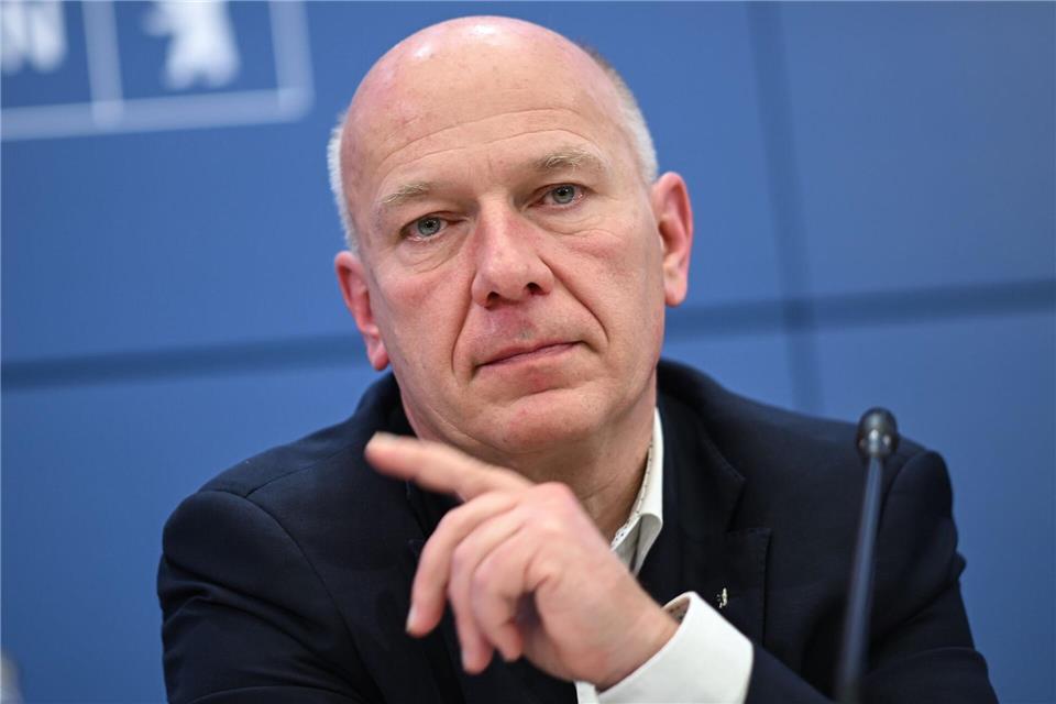 Berlins Regierender Bürgermeister Kai Wegner (CDU) steht in der Kritik. (Archivfoto)Britta Pedersen/dpa
