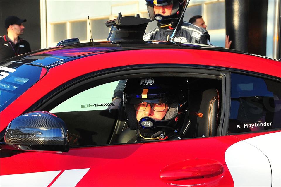 Bernd Mayländer sorgt seit 2000 für Sicherheit auf dem Formel-1-Kurs. (Archivbild)Hasan Bratic/dpa