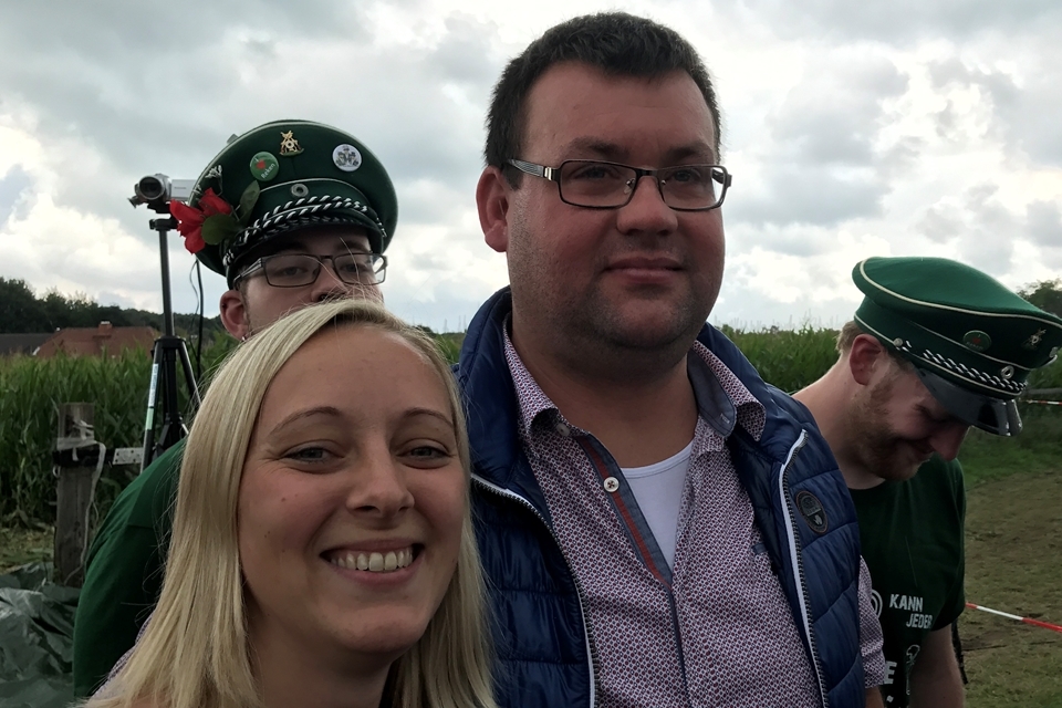 Bernd Niewerth ist neuer Schützenkönig. Königin wird Daniela Brüggemann.