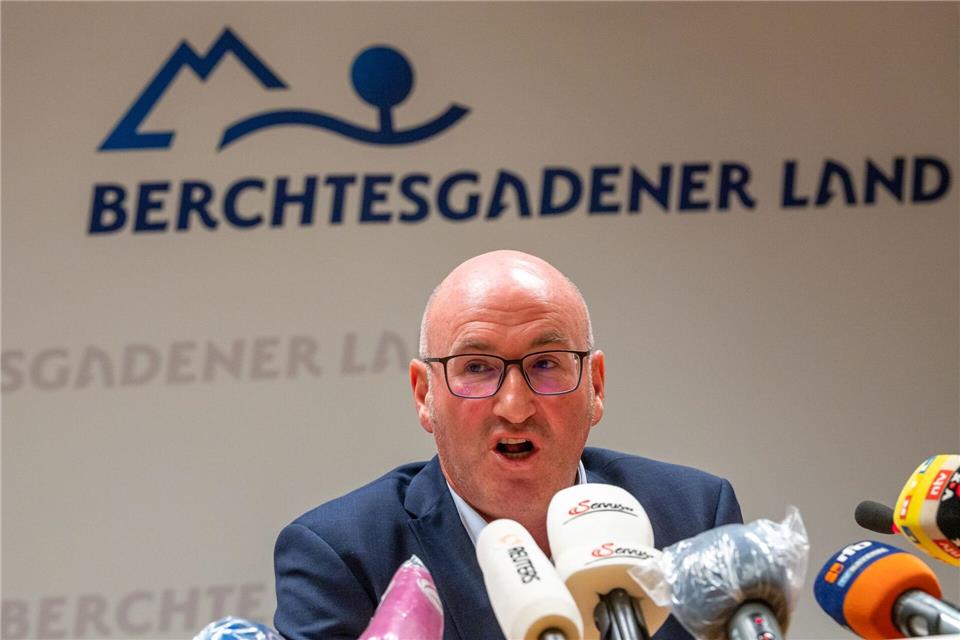 Bernhard Kern ist noch Landrat des Kreises Berchtesgadener Land, nun wird er Bürgermeister im Allgäu. (Archivbild)Peter Kneffel/dpa