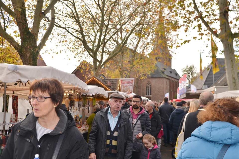 Besonders am Sonntag war der Kappesmarkt sehr gut besucht.