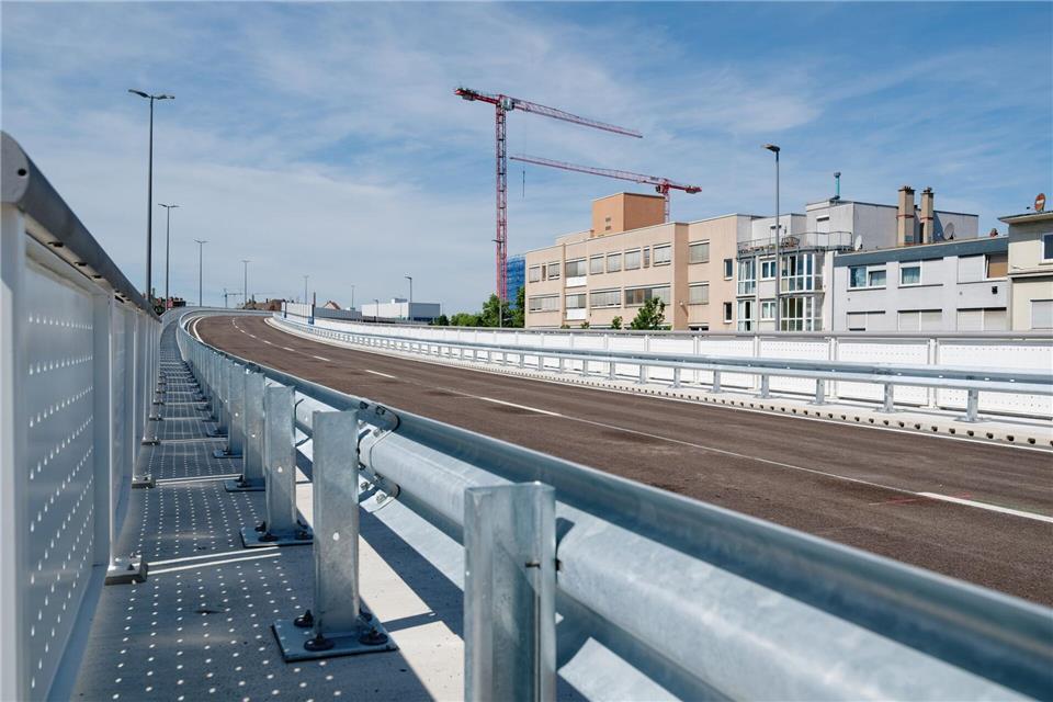 Besonders mit Blick auf künftige Großbaustellen kommt der Strecke eine zentrale Rolle zu.Uwe Anspach/dpa