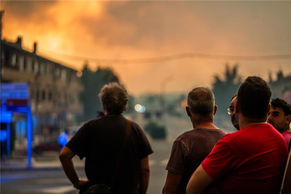 Besonders verheerend waren in Spanien die Feuer in der Umgebung von Madrid sowie in den benachbarten Provinzen Ávila und Toledo.César Vallejo Rodríguez/EUROPA PRESS/dpa