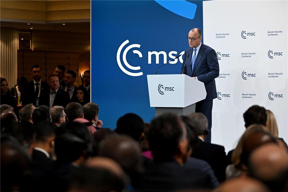 Bestätigt Gespräche über europäische nukleare Abschreckung: Bundeskanzler Friedrich Merz.Sven Hoppe/dpa