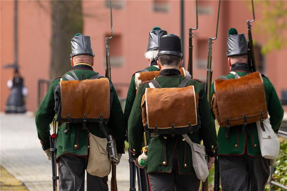 Besuchern wird der Alltag der Soldaten auf dem Königstein um 1860 gezeigt.Jürgen Lösel/dpa