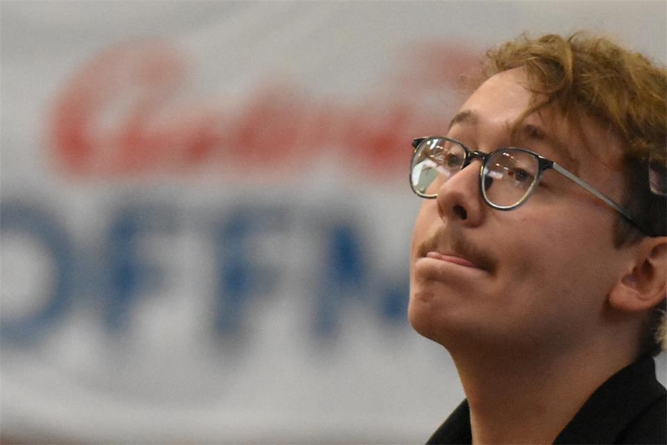 Betretene Miene: Jona Terboven kassierte mit seinen Sportschützen zwei Niederlagen.