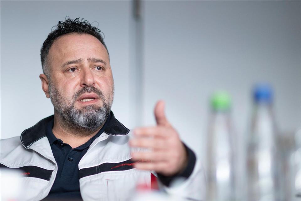 Betriebsratschef Aslan: „Ich bin kein Weihnachtsmann, der Wünsche erfüllt“.Marijan Murat/dpa