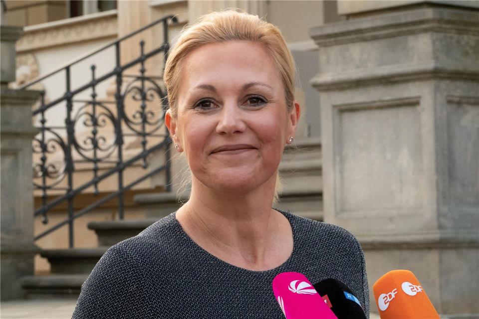 Bettina Wulff genießt es, endlich auf Sylt zu wohnen. Konkrete Pläne für die Zukunft macht sie nicht. (Archivbild)Mia Bucher/dpa