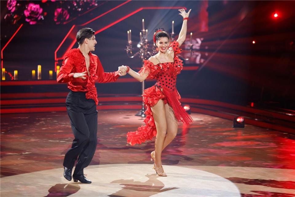 Betty Taube ist in der nächsten Folge „Let’s Dance“ nicht mehr dabei. Thomas Banneyer/dpa