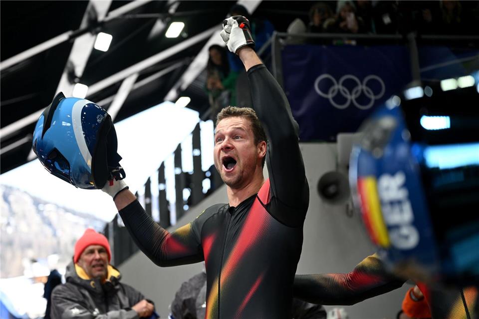 Bewies auch turnerische Fähigkeiten: Johannes Lochner.Robert Michael/dpa