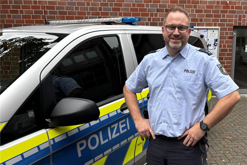 Bezirkspolizist Thomas Göckener hat seinen Dienst als Bezirkspolizist von Reken angetreten.