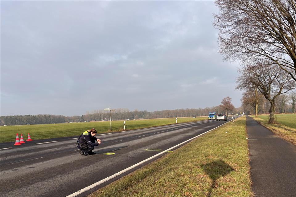 Joggerin auf B70 bei Borken schwer verletzt