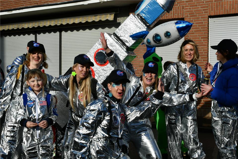 Wenn in Weseke, die Narren los sind 