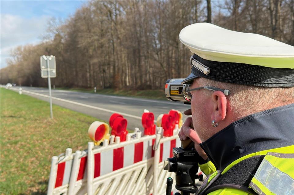 Geschwindigkeitskontrollen: Sieben Prozent waren im Kreis zu schnell unterwegs 