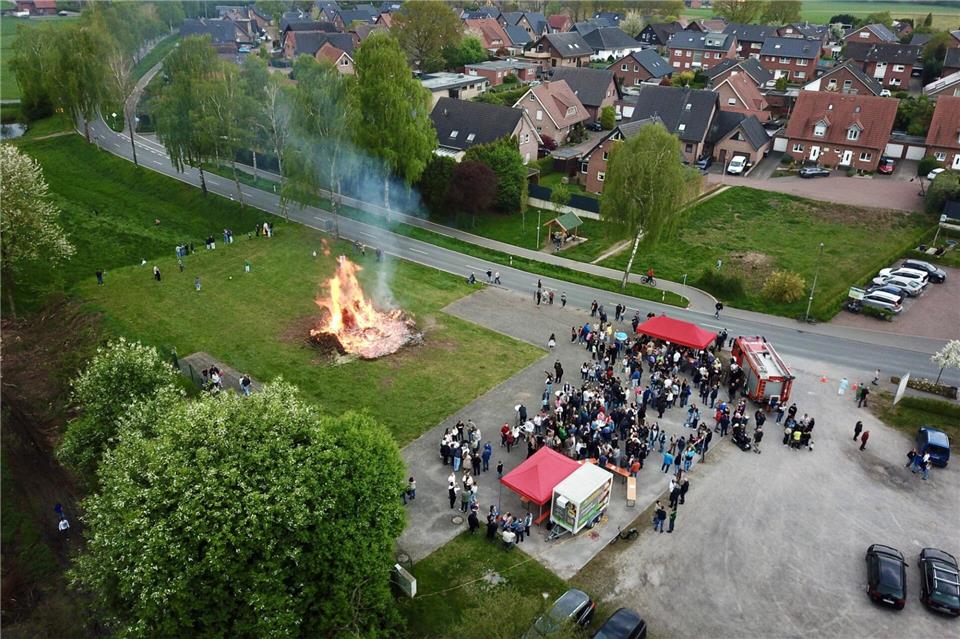 Übersicht: Hier gibt es Osterfeuer im BZ-Verbreitungsgebiet