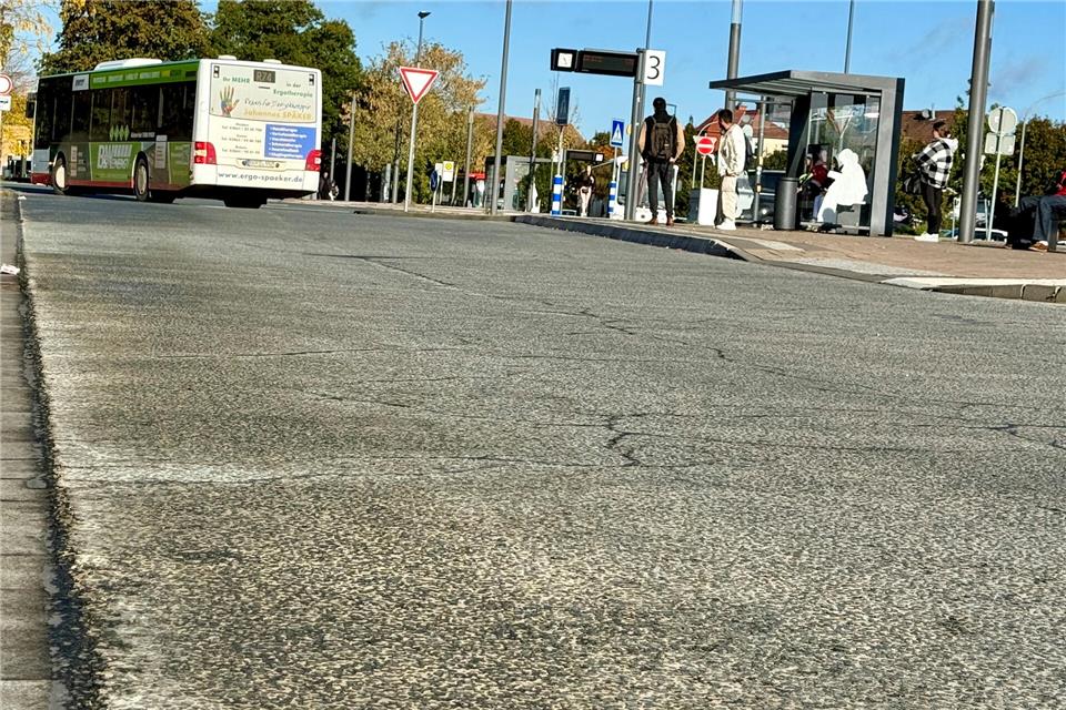 Bahnhofstraße in Borken ist ab Montag nur noch einspurig befahrbar 