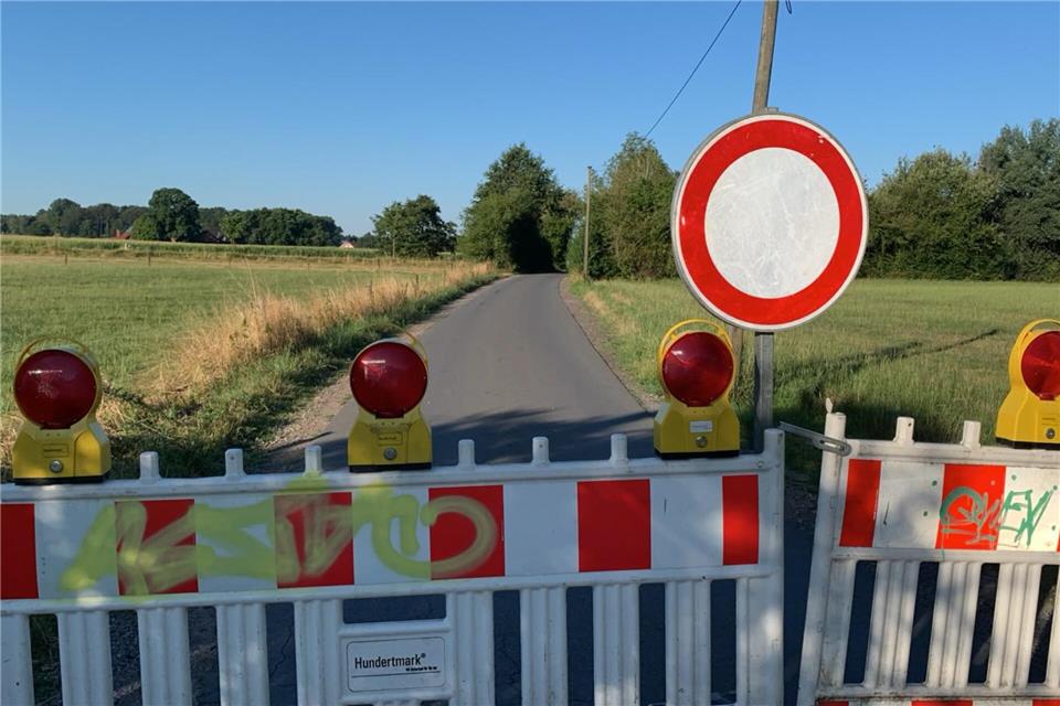 Schaden an Wasserleitung: Ostendorfer Straße gesperrt 