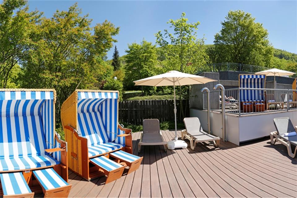 Bad Kissingen an der malerischen fränkischen Saale Bad Kissingen an der malerischen fränkischen Saale