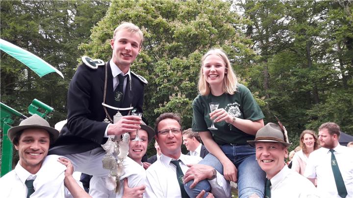 Hendrik Strump neuer König in Holthausen-Bleking Hendrik Strump neuer König in Holthausen-Bleking