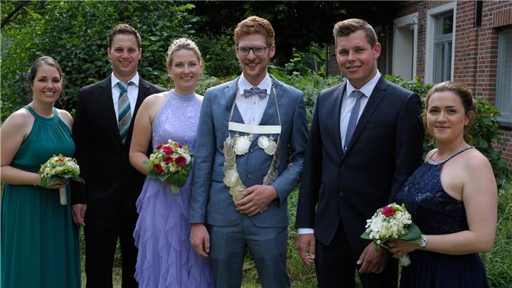 Hendrik Kamperschroer ist König von Gemenkrückling 