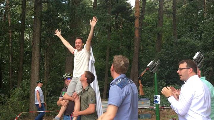 Stefan Niewerth ist Schützenkönig in Groß Reken Stefan Niewerth ist Schützenkönig in Groß Reken