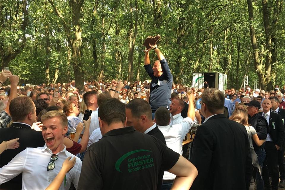 Stefan Bramers ist König in Heiden