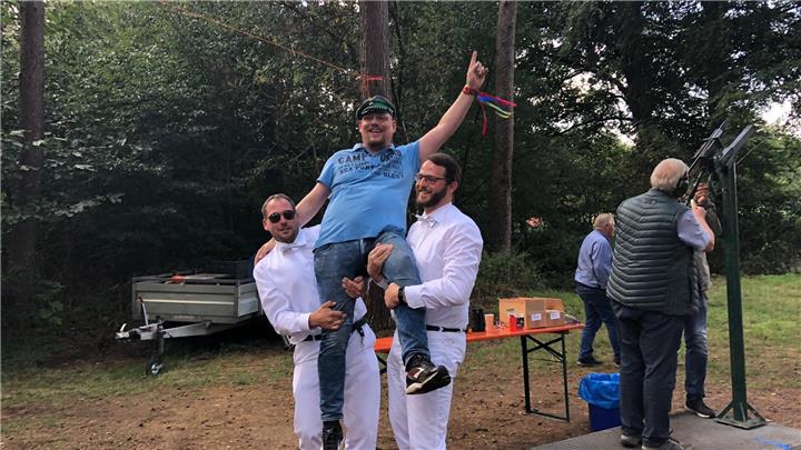 Christian Gaedeke ist neuer König in Klein Reken Christian Gaedeke ist neuer König in Klein Reken